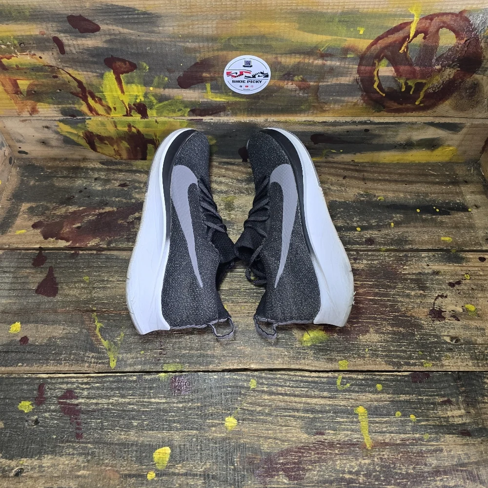 Nike‎ Zoom Fly Flyknit AR4562-081 Black Gunsmoke Running Shoes Womens Size 6.5